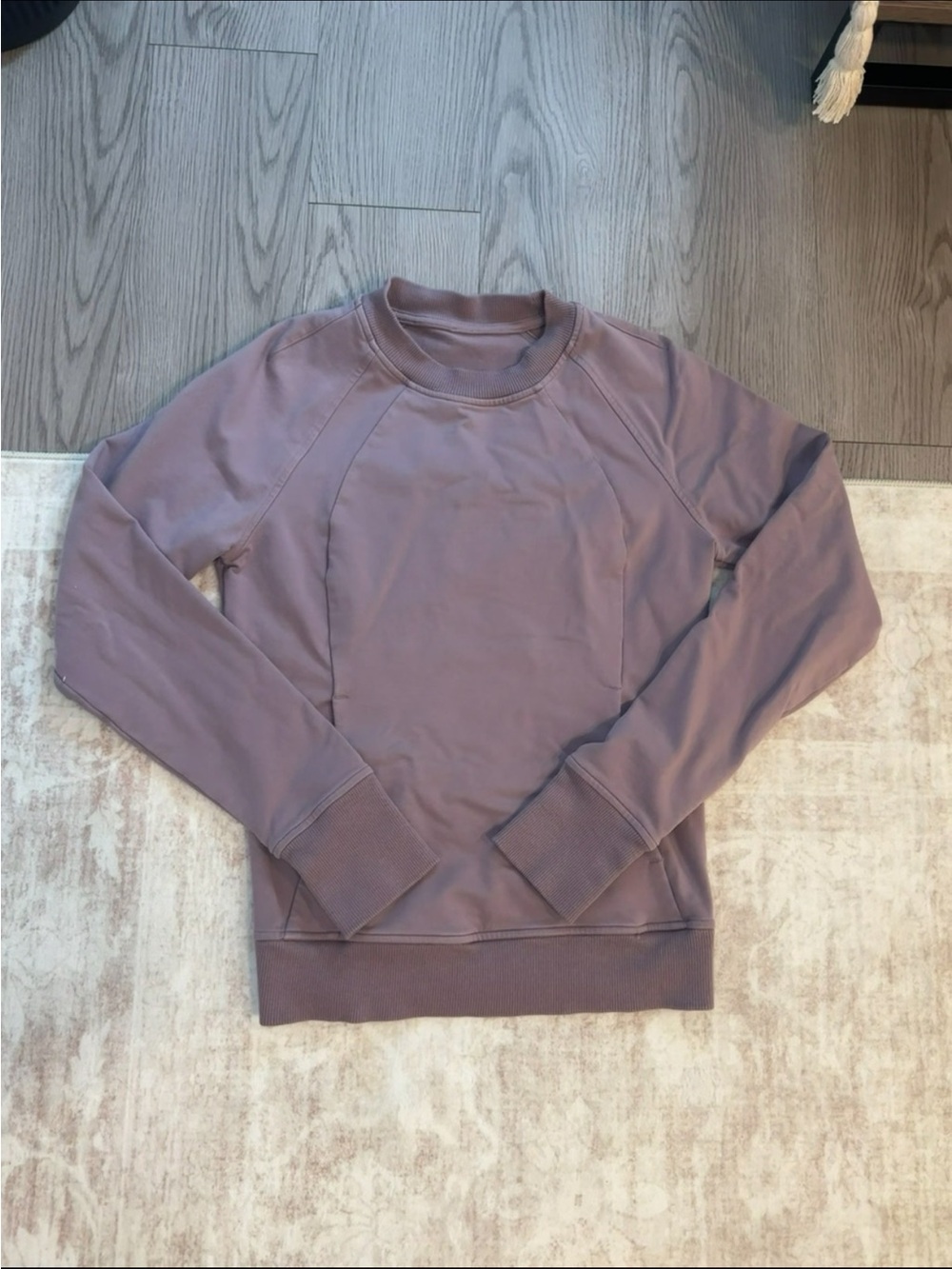 Womens Lululemon Lilac Crewneck